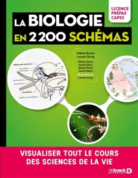 Couverture du produit · Biologie en 2200 schémas: Licence, prépas, Capes