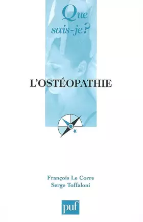 Couverture du produit · L'ostéopathie
