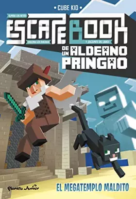 Couverture du produit · Escape book de un aldeano pringao. El megatemplo maldito (Minecraft)