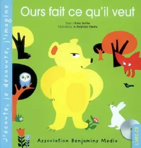 Couverture du produit · Ours fait ce qu'il Veut (+CD)