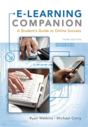 Couverture du produit · E-Learning Companion: A Student's Guide to Online Success (Available Titles CourseMate)