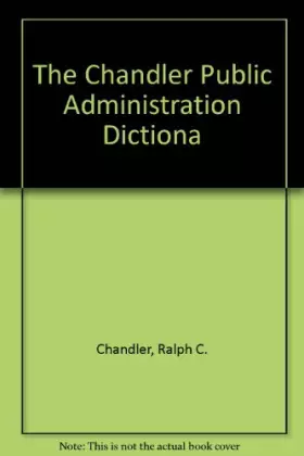 Couverture du produit · The Public Administration Dictionary