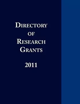 Couverture du produit · Directory of Research Grants 2011
