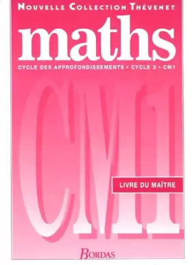 Couverture du produit · Mathématiques, CM1. Livre du maître