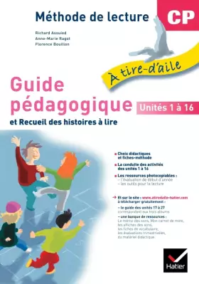 Couverture du produit · À tire-d'aile CP, Guide Pédagogique NON VENDU SEUL Compose le 9653593: Avec le 2e produit 4904371, Compose le 9653593
