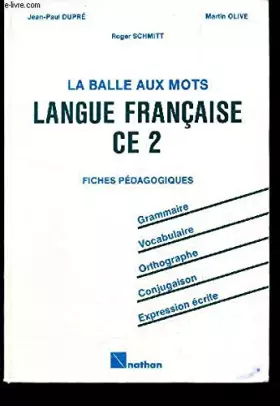 Couverture du produit · Nouvelle grammaire fonctionnelle CM2. Elève - Expression conjugaison orthographe