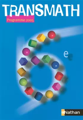 Couverture du produit · Transmath 6e : Programme 2005