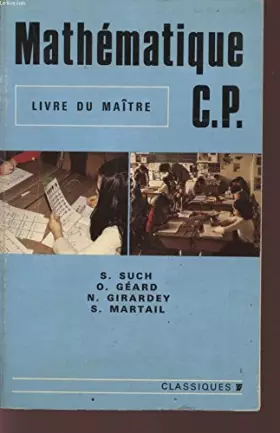 Couverture du produit · MATHEMATIQUE - C.P. - LIVRE DU MAITRE.