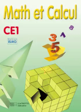 Couverture du produit · Math et calcul, CE1 (Fichier de l'élève), Euro