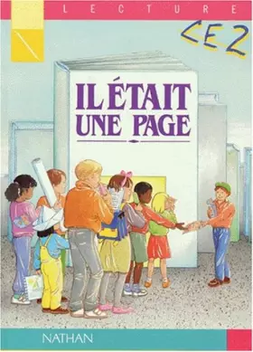 Couverture du produit · Il était une page CE2, élève