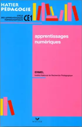 Couverture du produit · Apprentissages numériques, au cours élémentaire 1re année