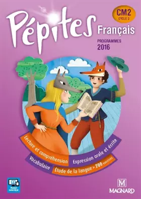 Couverture du produit · Pépites Français CM2 (2017) - Manuel de l'élève