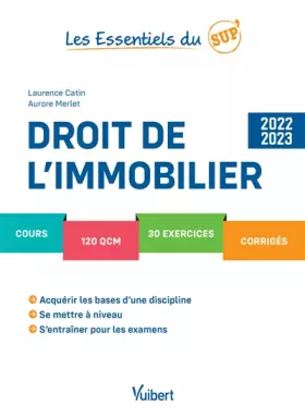 Couverture du produit · Droit de l’immobilier 2022/2023: Cours - QCM - Exercices - Corrigés