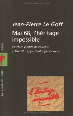 Couverture du produit · Mai 68, L'"Héritage impossible"