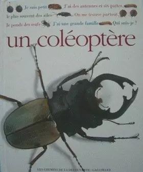 Couverture du produit · Qui suis je ? un coleoptere                                                                   102097