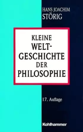 Couverture du produit · Kleine Weltgeschichte der Philosophie