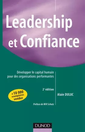 Couverture du produit · Leadership et Confiance - Développer le capital humain pour des organisations performantes
