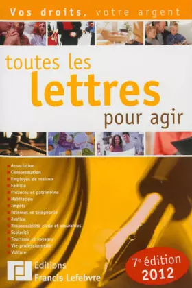 Couverture du produit · Toutes les lettres pour agir