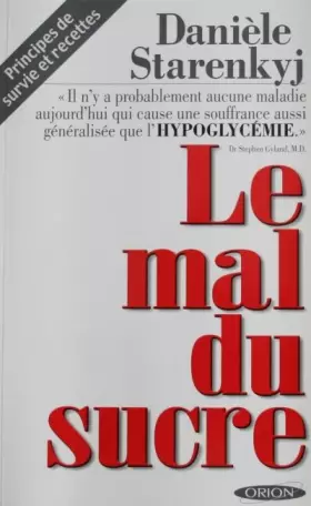 Couverture du produit · Le mal du sucre