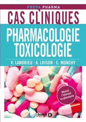 Couverture du produit · Cas cliniques en pharmacologie et toxicologie