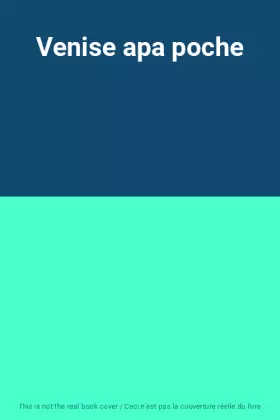 Couverture du produit · Venise apa poche