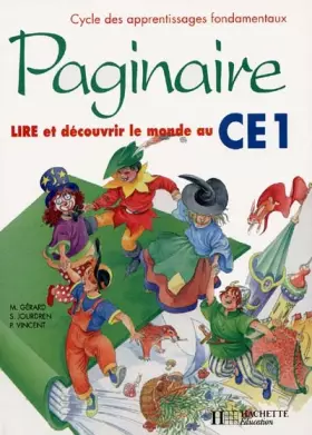 Couverture du produit · Paginaire, CE1. Livre de l'élève