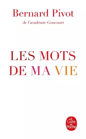 Couverture du produit · Les Mots de ma vie