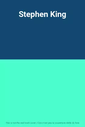 Couverture du produit · Stephen King