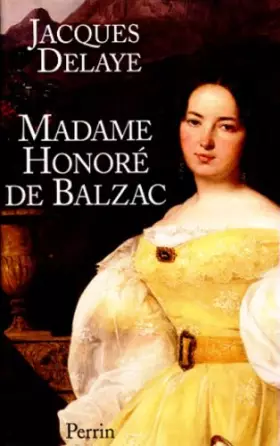 Couverture du produit · MADAME HONORE DE BALZAC