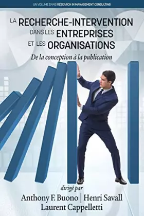 Couverture du produit · La Recherche-Intervention Dans les Entreprises et les Organisations: De la conception à la publication