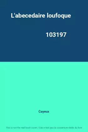 Couverture du produit · L'abecedaire loufoque                                                                         103197