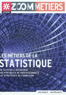 Couverture du produit · Les métiers de la statistique