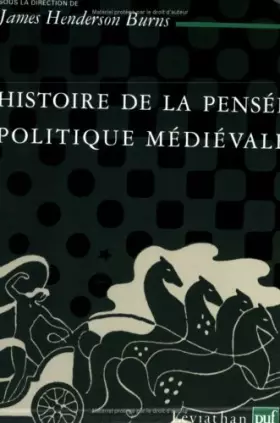 Couverture du produit · Histoire de la pensÃ©e politique mÃ©diÃ©vale