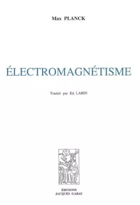 Couverture du produit · Electromagnétisme