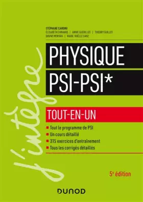 Couverture du produit · Physique tout-en-un PSI-PSI* - 5e éd.