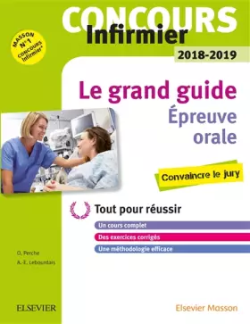 Couverture du produit · Concours Infirmier 2018-2019 Épreuve orale Le grand guide: Tout pour réussir