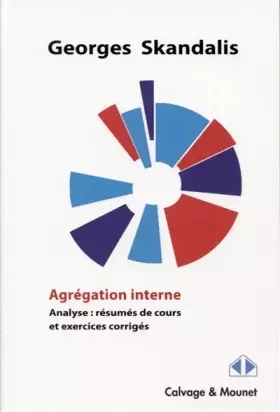 Couverture du produit · Agrégation interne: Analyse: résumés de cours et exercices corrigés
