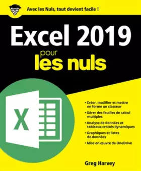 Couverture du produit · Excel 2019 pour les Nuls