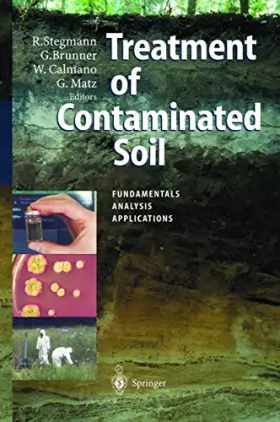 Couverture du produit · Treatment of Contaminated Soil: Fundamentals, Analysis, Applications