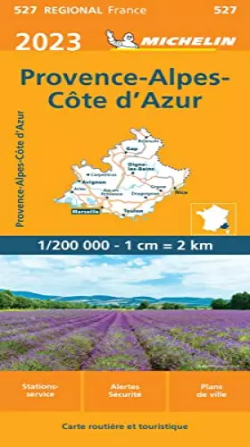 Couverture du produit · Carte Régionale Provence-Alpes-Côte d'Azur 2023