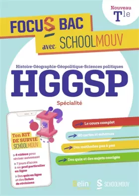 Couverture du produit · FOCUS BAC HGGSP SPECIALITE TERMINALE: Décroche ton Bac avec SchoolMouv