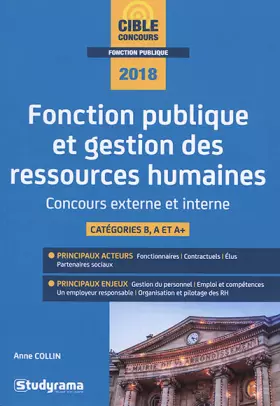 Couverture du produit · Fonction publique et gestion des ressources humaines
