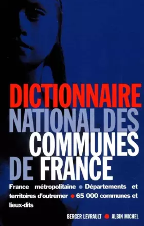 Couverture du produit · Dictionnaire national des communes de France