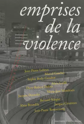 Couverture du produit · Emprises de la violence