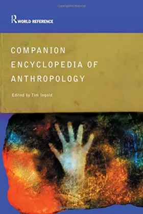 Couverture du produit · Companion Encyclopedia of Anthropology