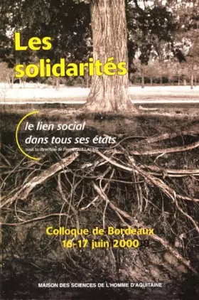 Couverture du produit · Solidarites : lien social dans tous etats.
