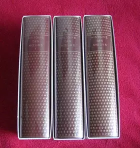 Couverture du produit · Histoire des moeurs