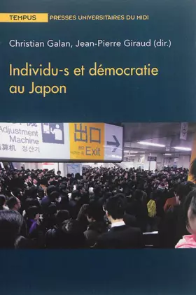 Couverture du produit · INDIVIDU S ET DEMOCRATIE AU JAPON