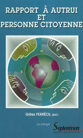 Couverture du produit · Rapport à autrui et personne citoyenne
