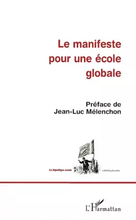 Couverture du produit · Manifeste pour une ecole globale